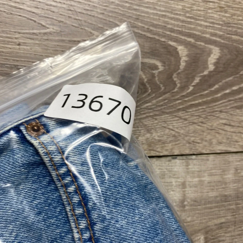 Levi's 512 Jeans Mens 36x30 Blue Vintage Made USA 2000 Straight Leg Denim‎